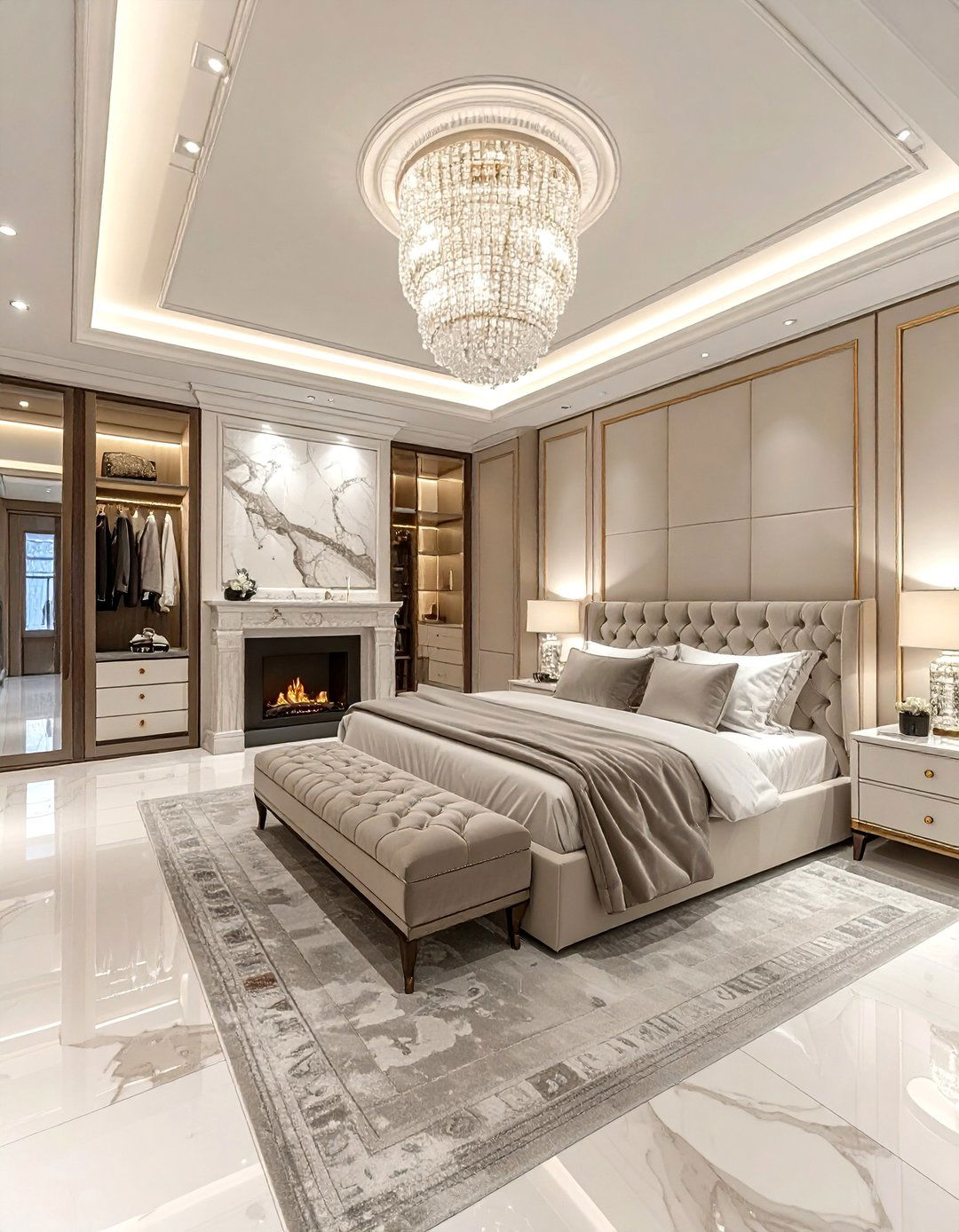 Luxury master bedroom floor plan - 30 bedroom floor plan ideas