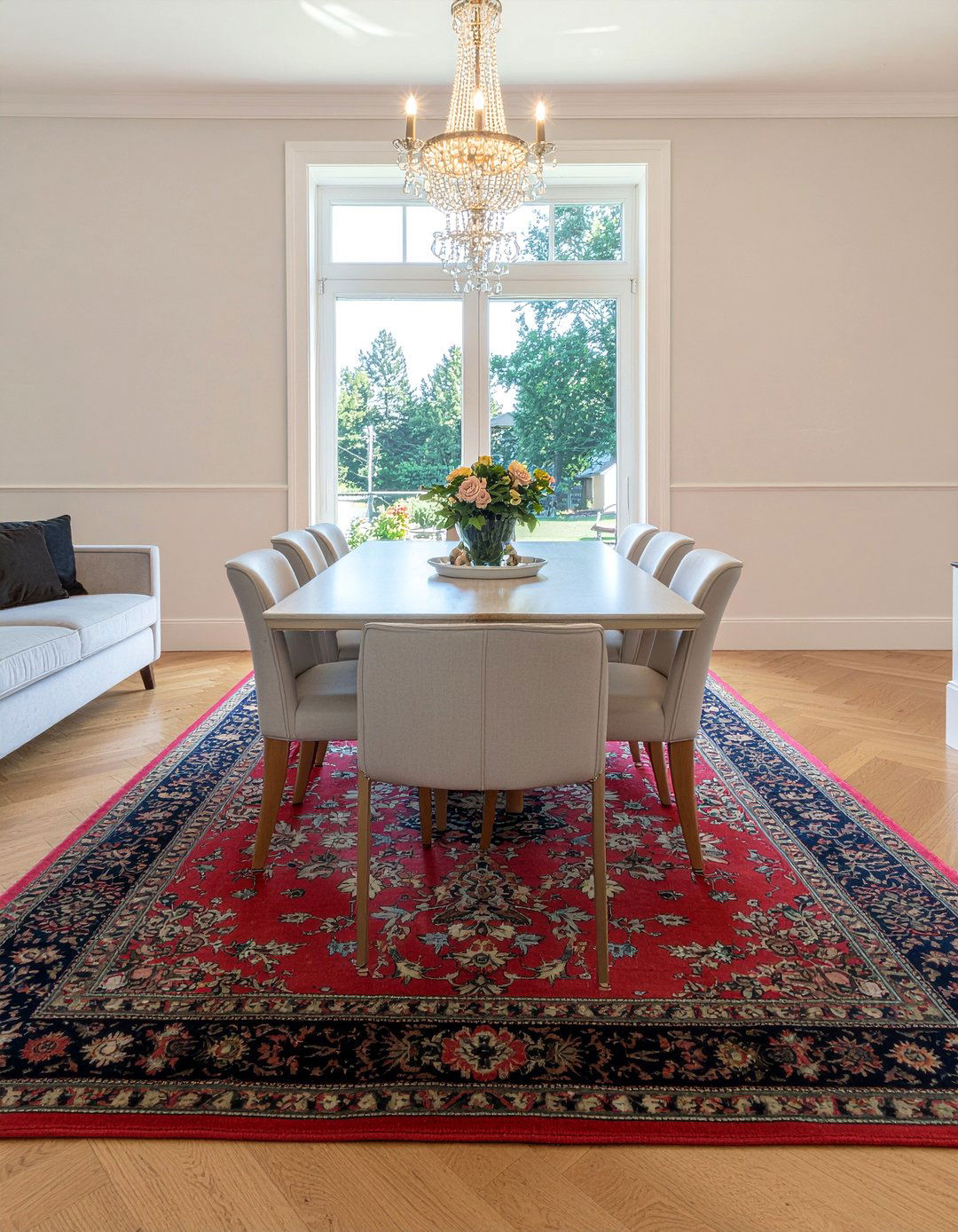 Luxury rug dining area - 30 luxury dining room ideas