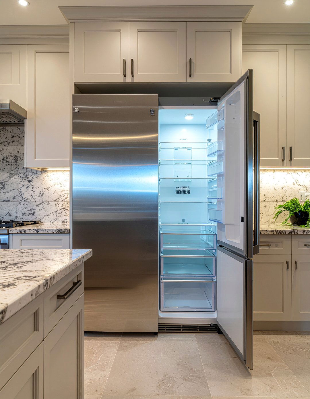 Luxury side by side refrigerator - 30 side-by-side refrigerator kitchen ideas