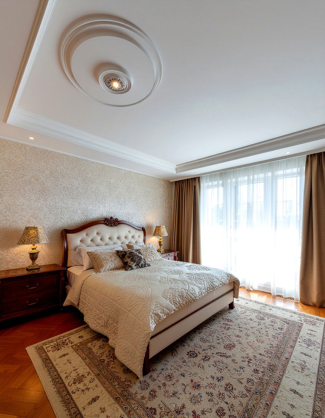 Luxury tray ceiling - 30 bedroom tray ceiling ideas