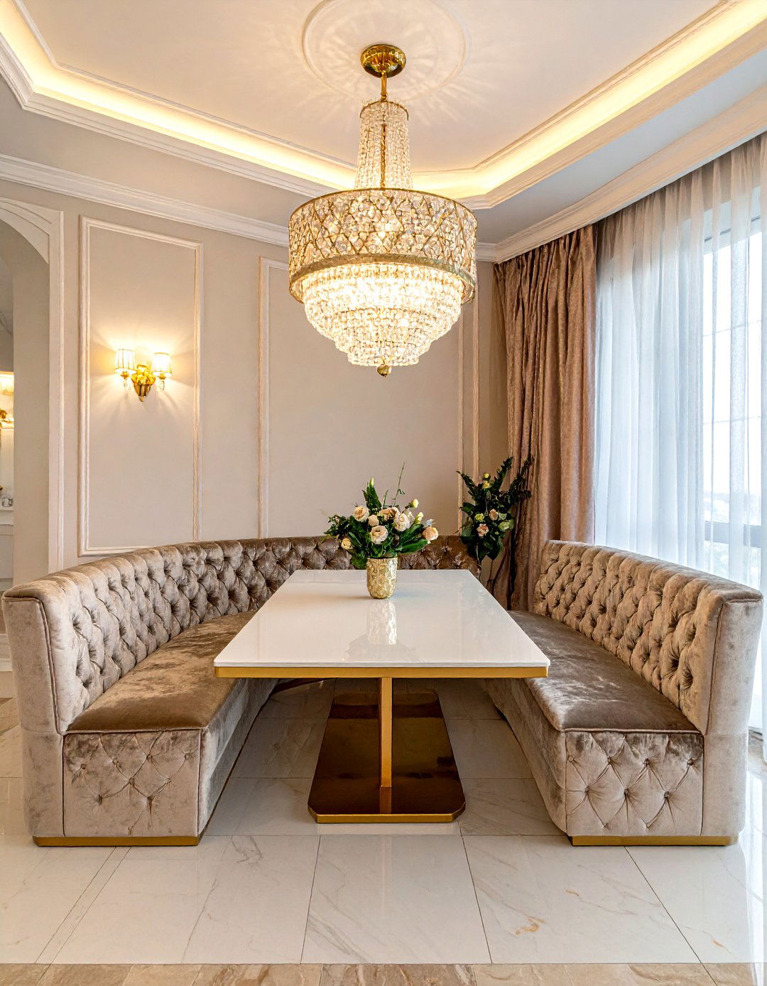 30 U-Shaped Banquette Dining Ideas for Cozy Meal Times