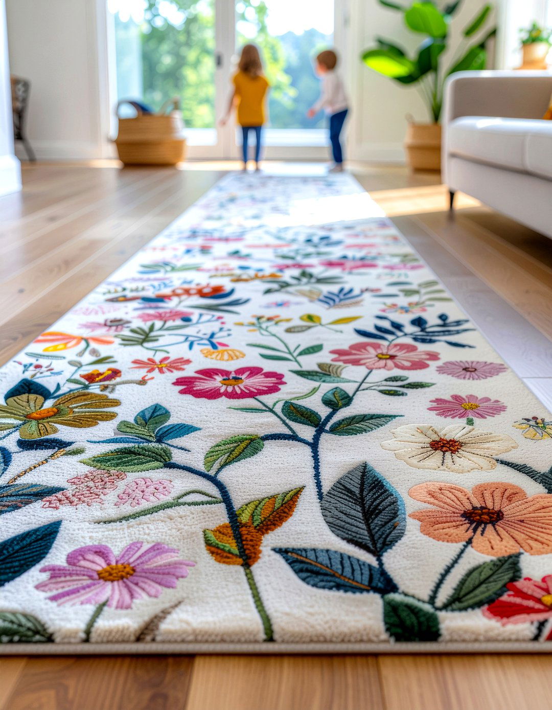 Machine Washable Runner - 30 living room runner rugs