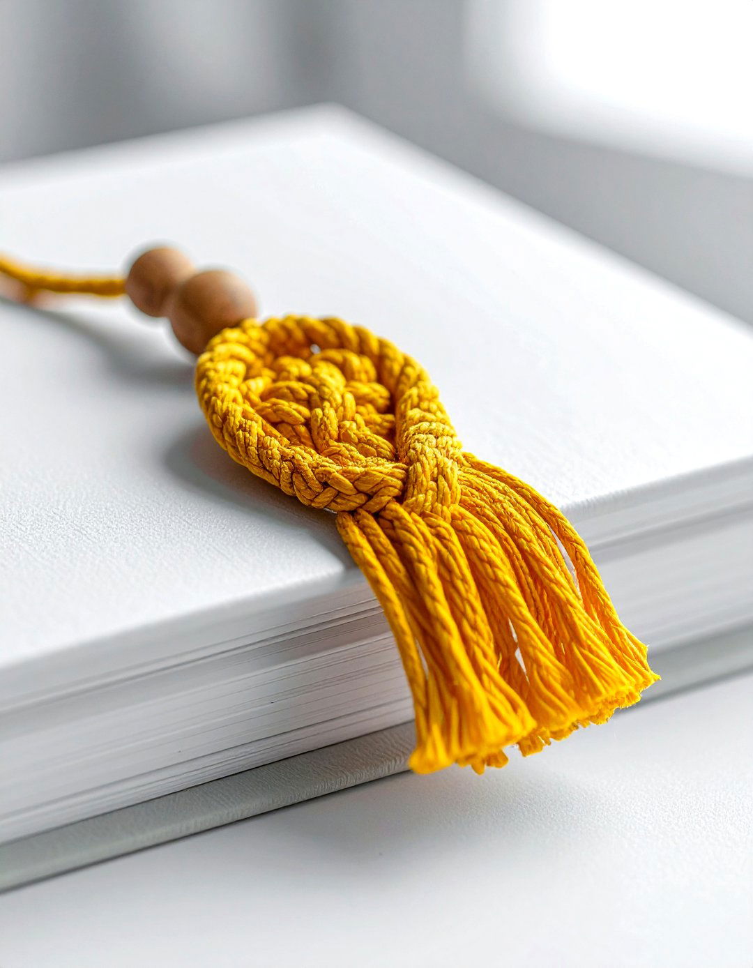 Macrame Bookmark - 30 macrame ideas