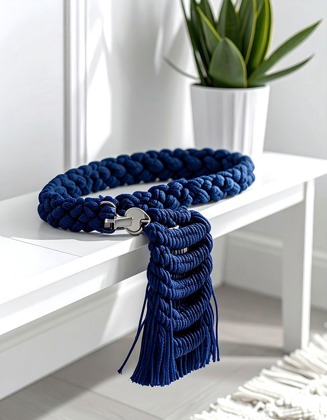 Macrame Dog Leash - 30 macrame ideas