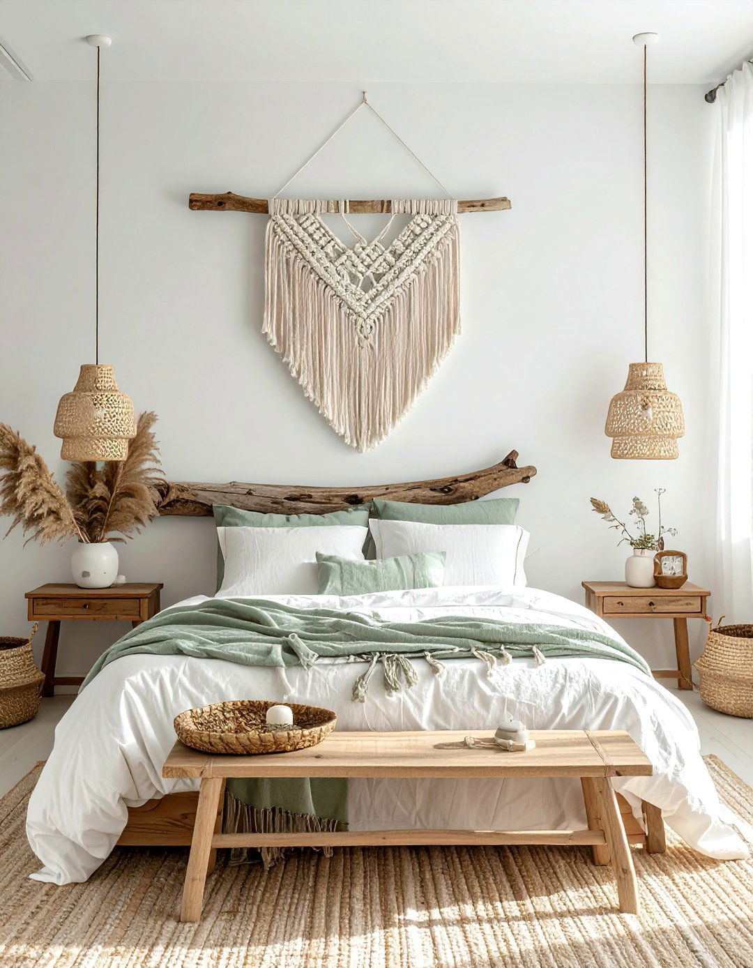 Macrame Feather Wall Hanging - 30 macrame wall hanging ideas