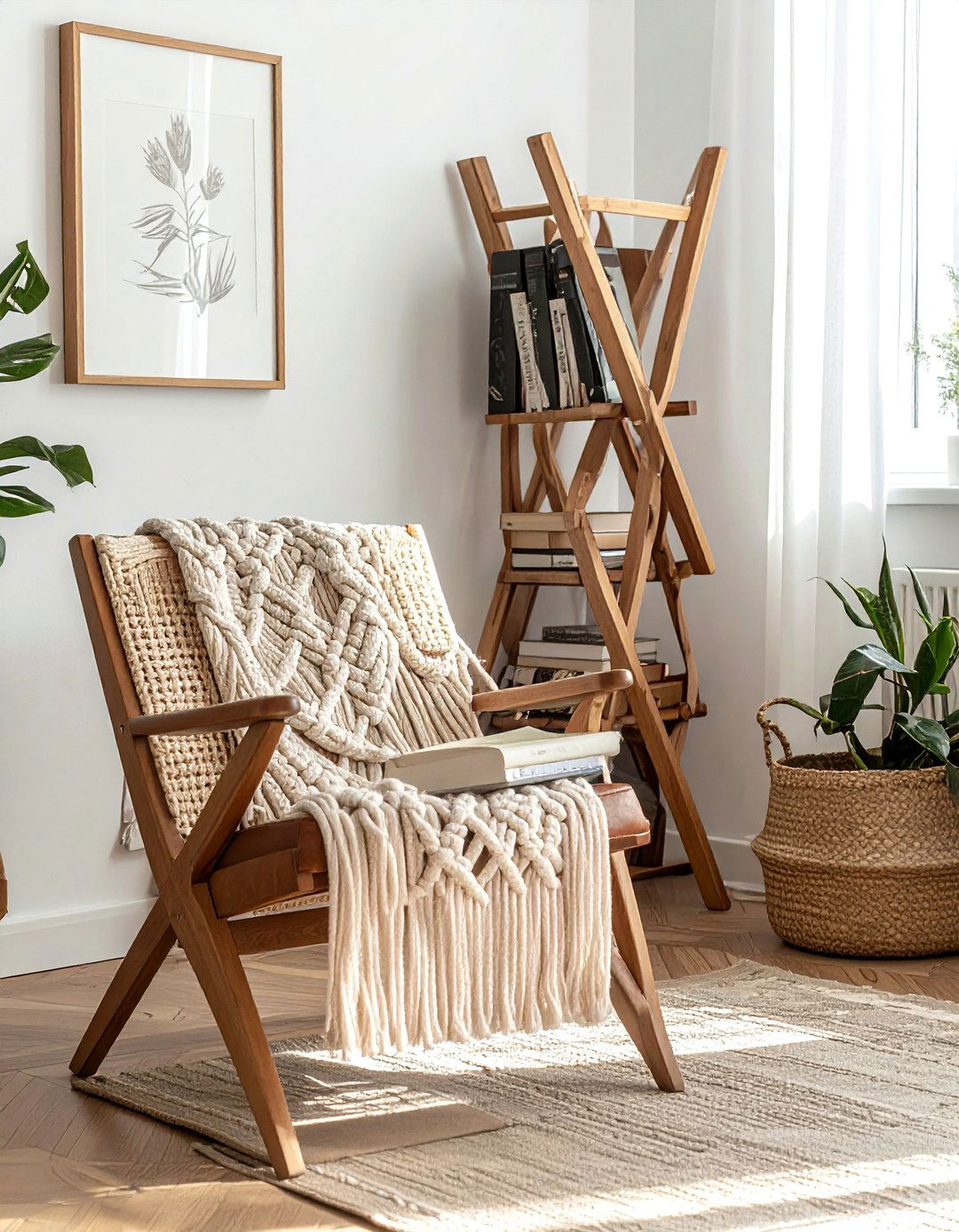 Macrame Magazine Rack - 30 macrame ideas