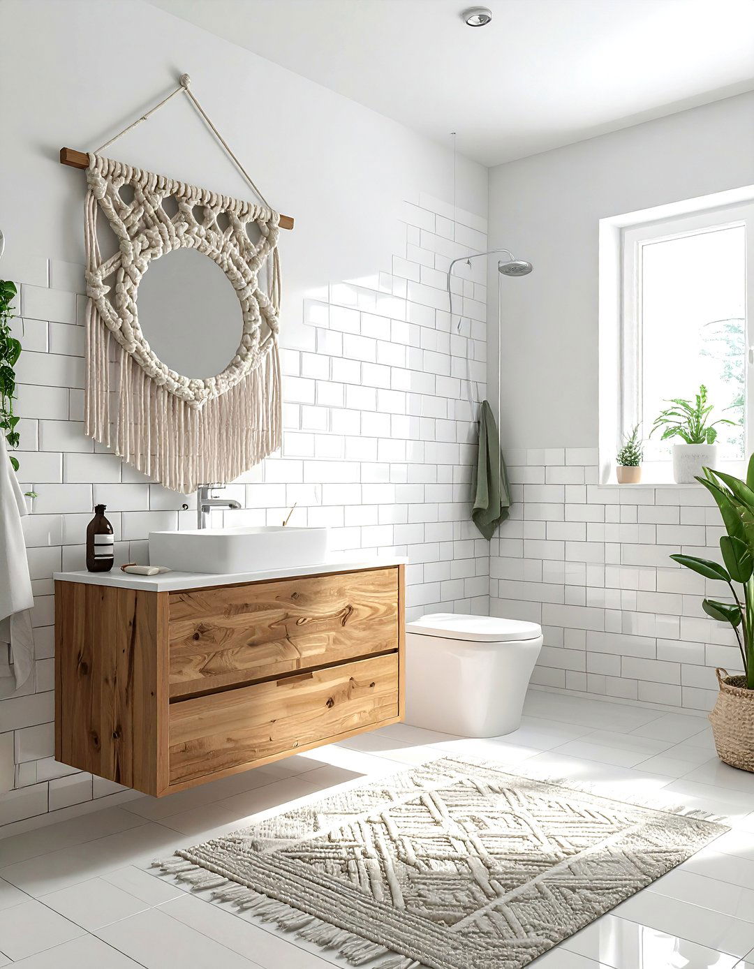 Macrame Mirror Wall Hanging - 30 macrame wall hanging ideas