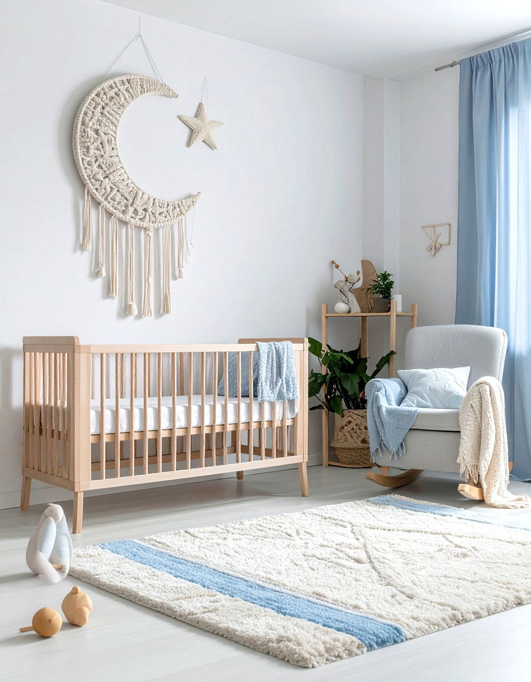 Macrame Moon Wall Hanging - 30 macrame wall hanging ideas