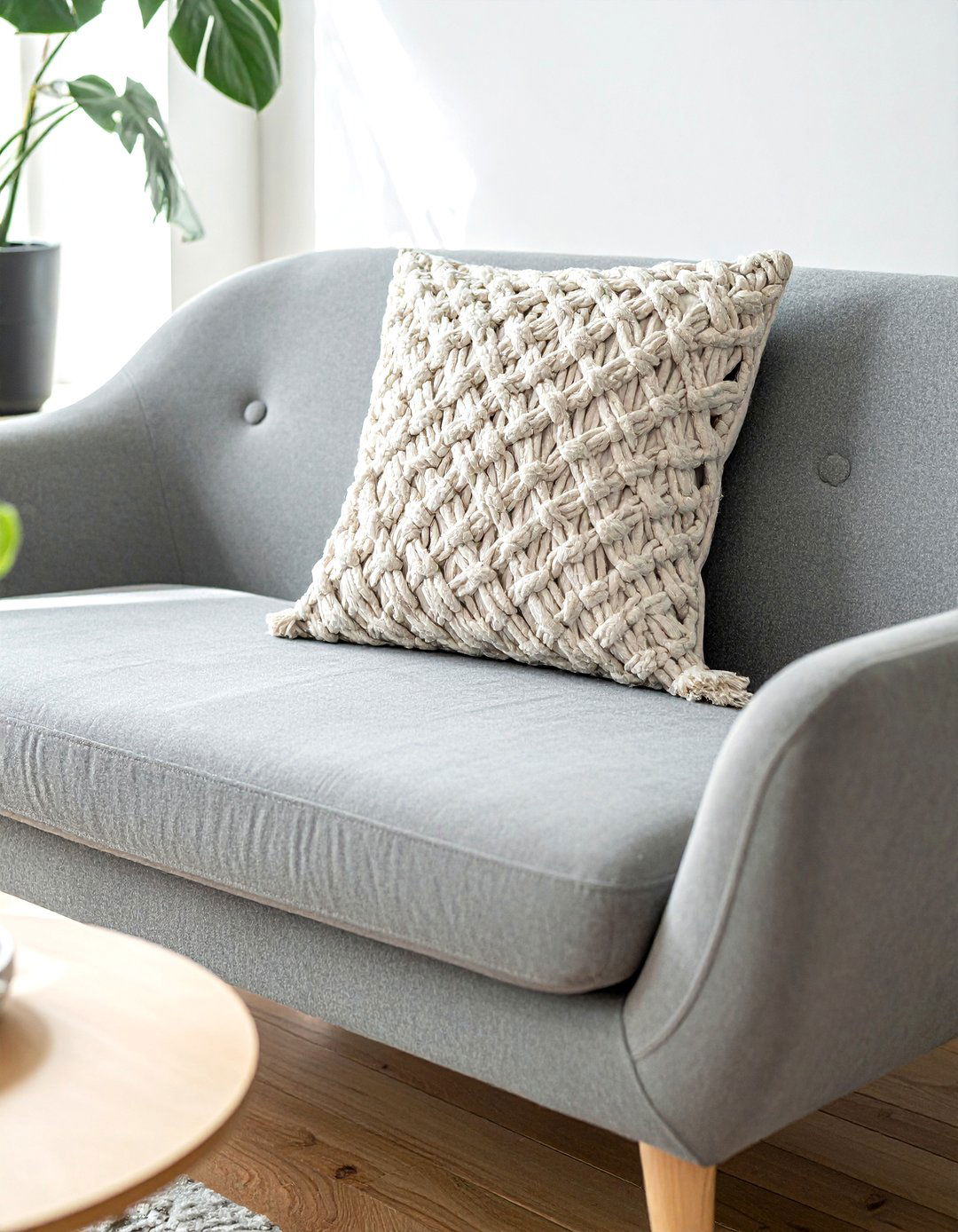 Macrame Pillow Cover - 30 macrame ideas