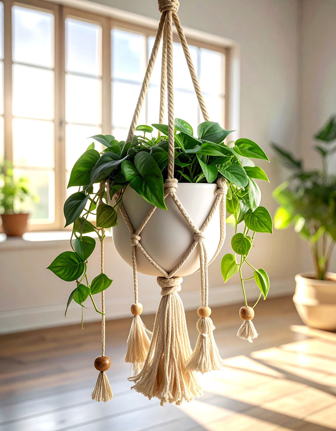 Macrame Plant Hanger - 30 macrame ideas