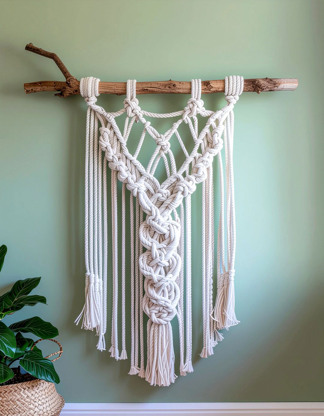 Macrame Wall Hanging - 30 DIY dining room decor ideas