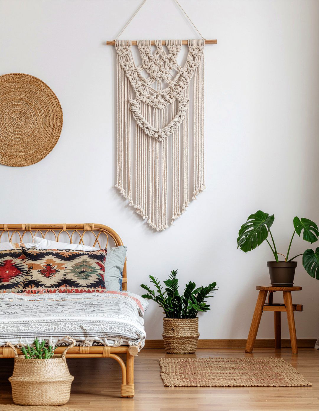 Macrame Wall Hanging - 30 safari bedroom ideas