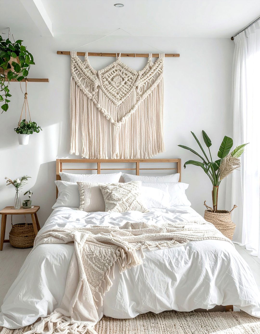 Macrame Wall Hanging - 30 starter home decor ideas