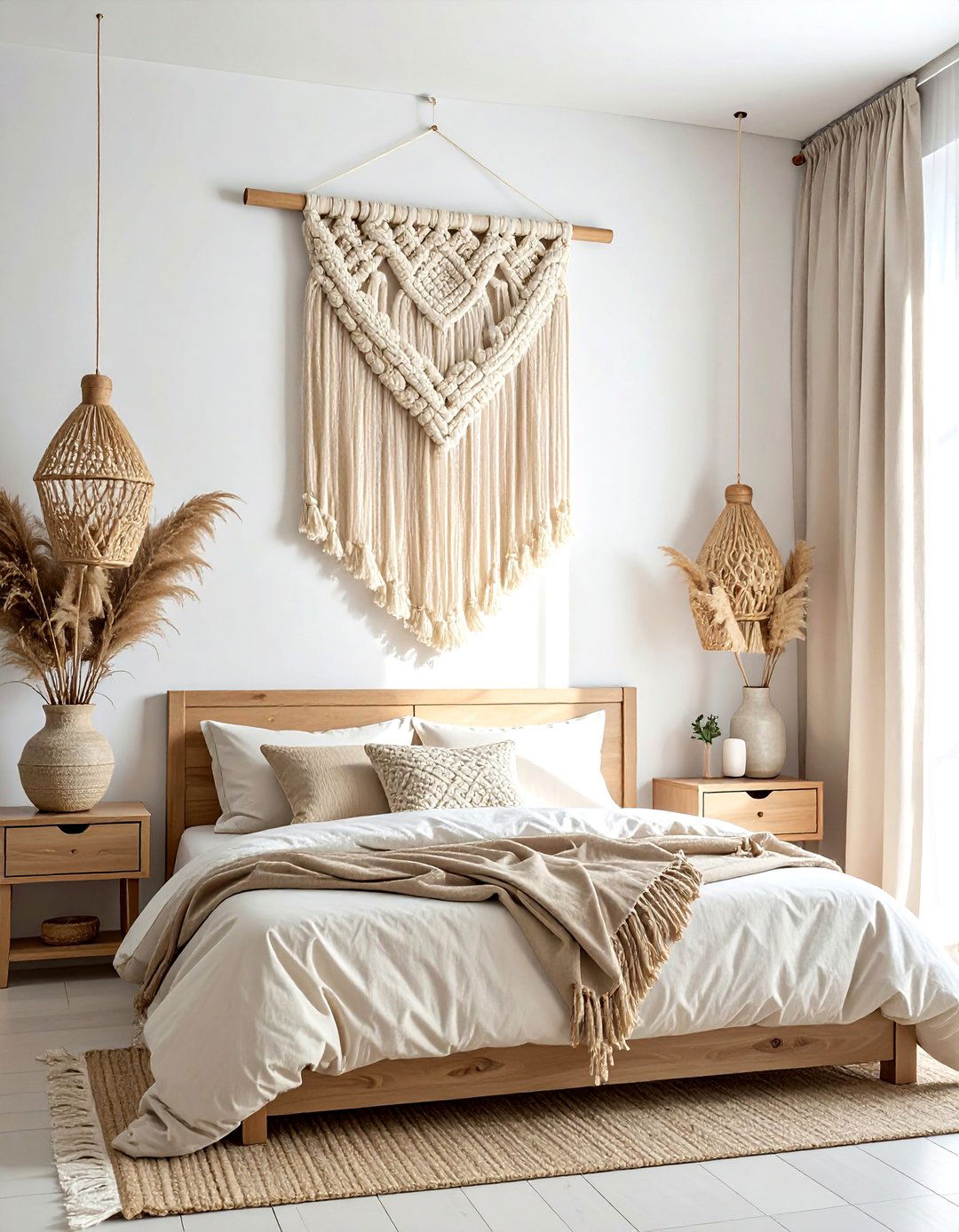 Macrame Wall Hanging - 30 wall decor ideas