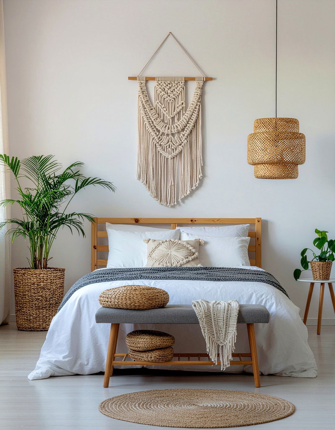 Macrame Wall Hanging - 30 weekend bedroom ideas
