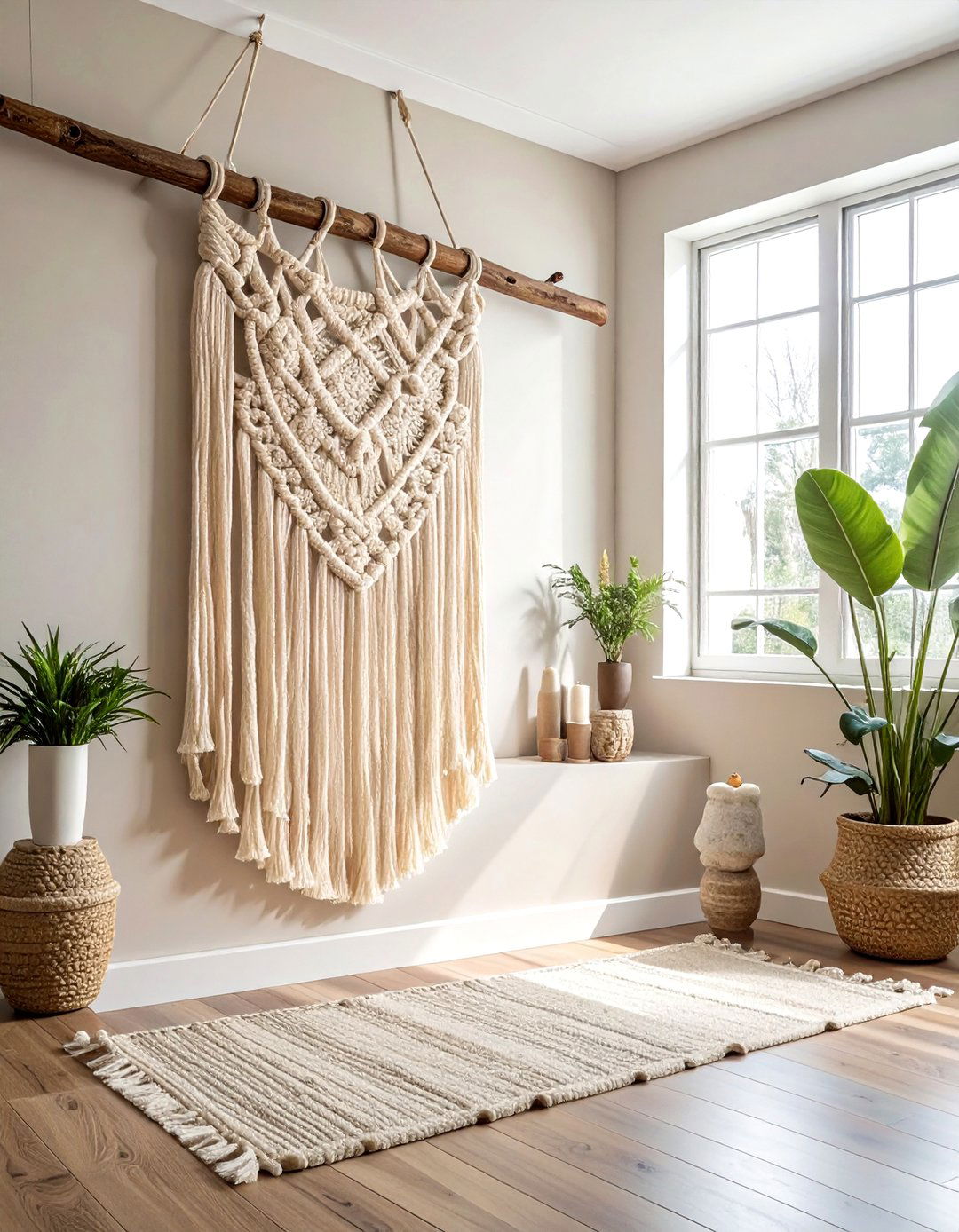 Macrame wall hanging - 30 handmade decor ideas