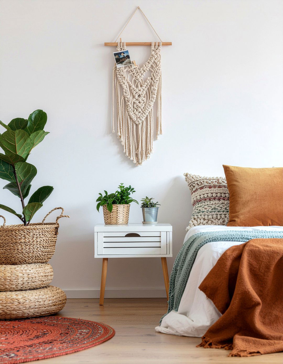 Macrame wall hanging board - 30 bedroom bulletin boards