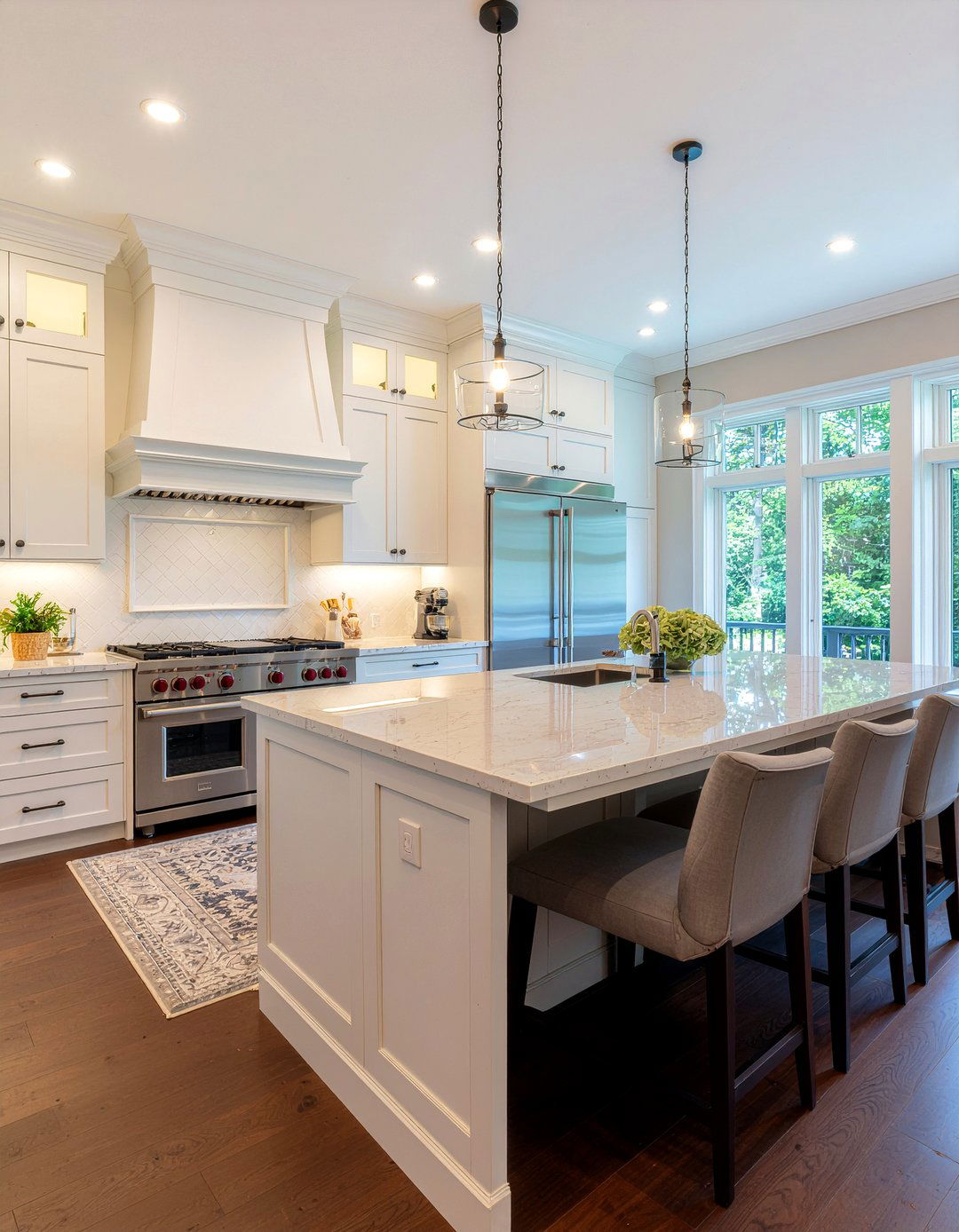 Madreperola Quartzite - 30 quartzite countertop kitchen ideas