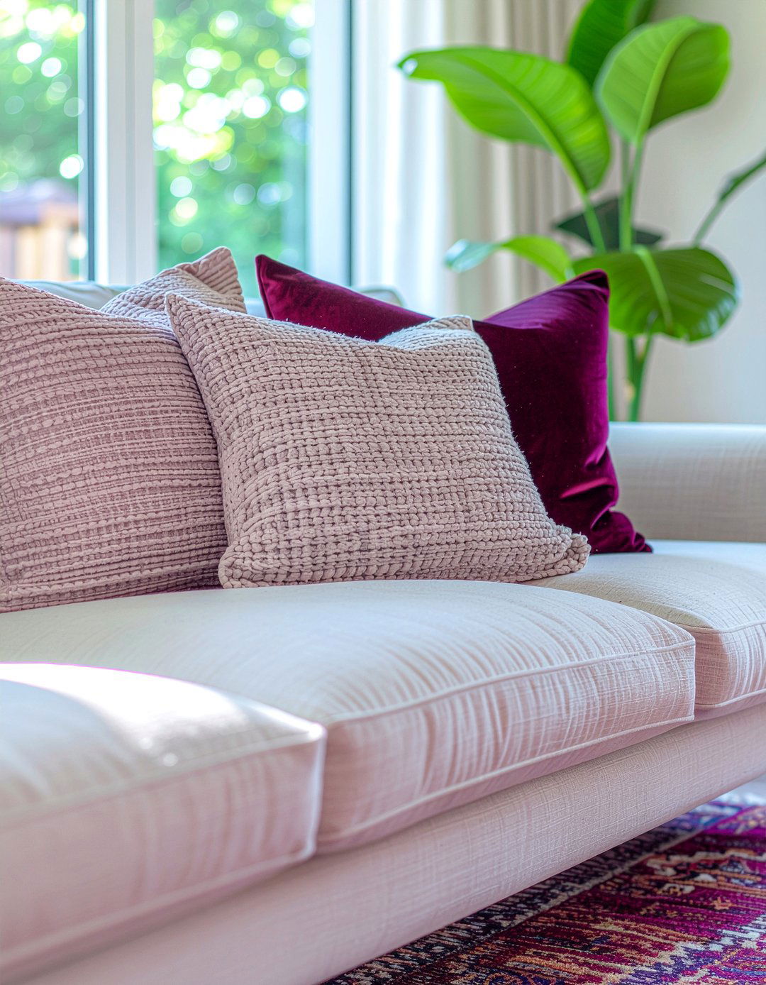 30 Berry Living Room Ideas to Add Bold and Warm Color Tones