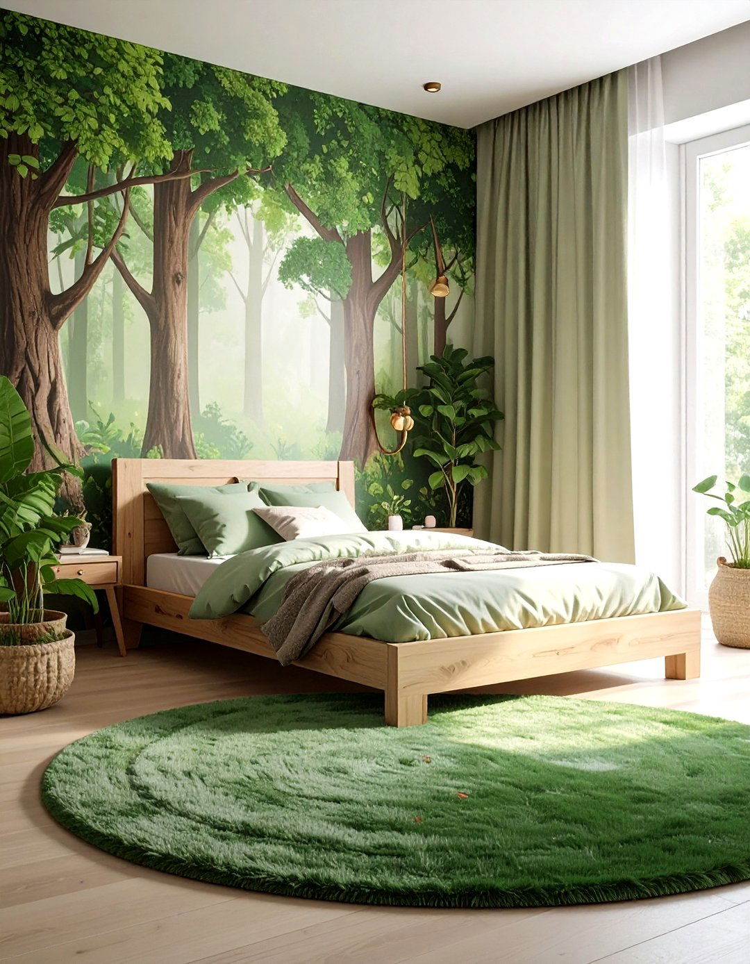 Magical Forest Unicorn - 30 unicorn bedroom ideas