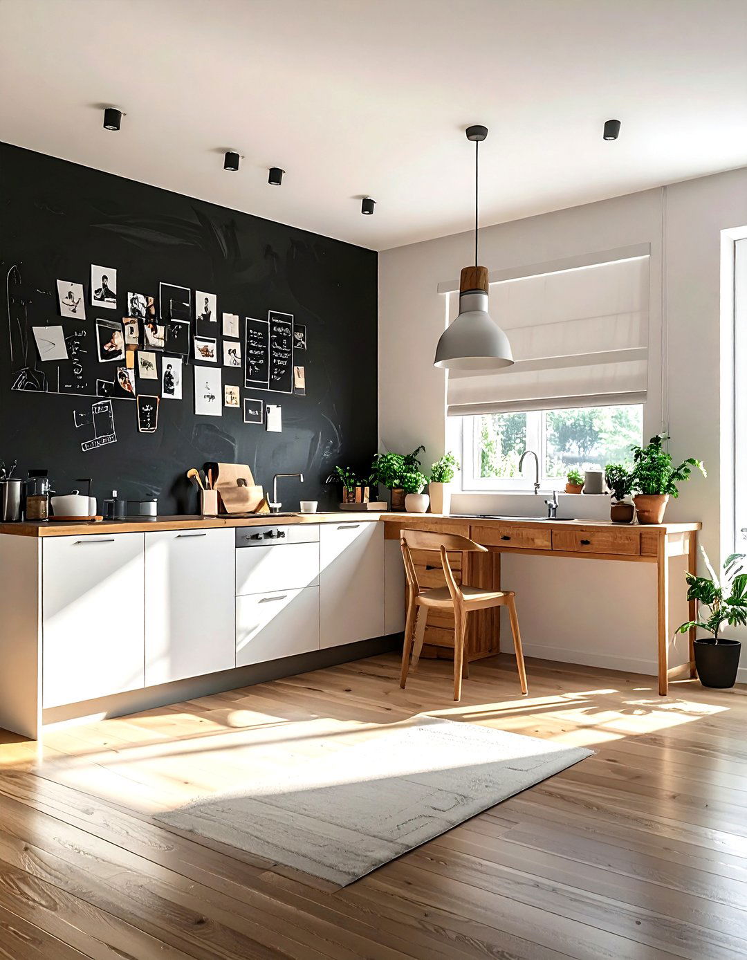 Magnetic Chalkboard Surface - 30 kitchen chalkboard ideas