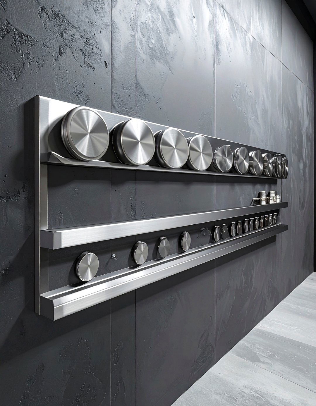 Magnetic Lid Storage Strip - 30 lid organizer kitchen ideas