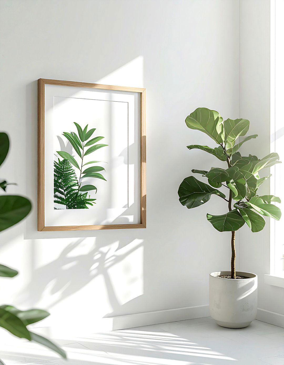 Magnetic Picture Frame - 30 temporary decor ideas