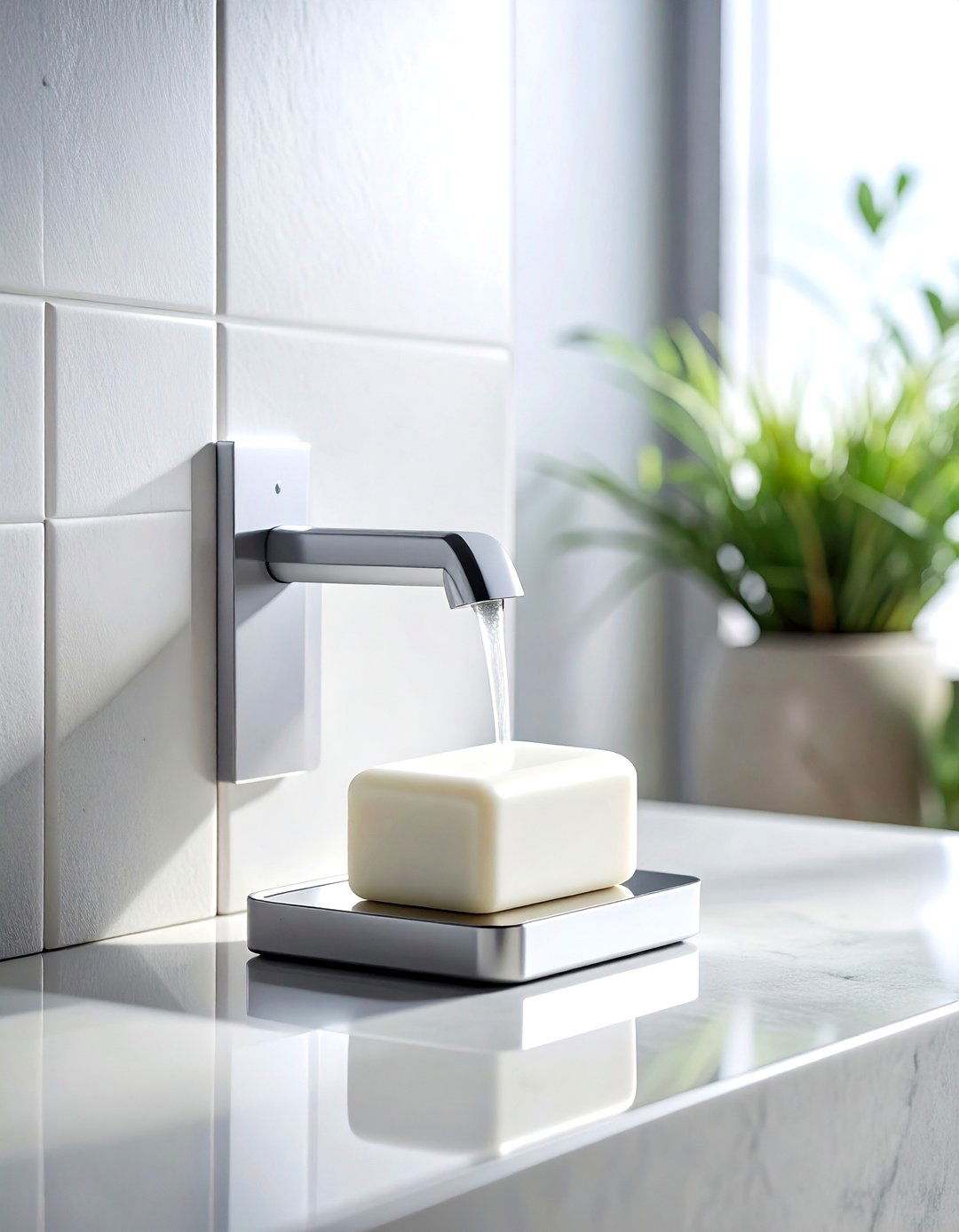 Magnetic Soap Holder - 30 bathroom soap dish ideas