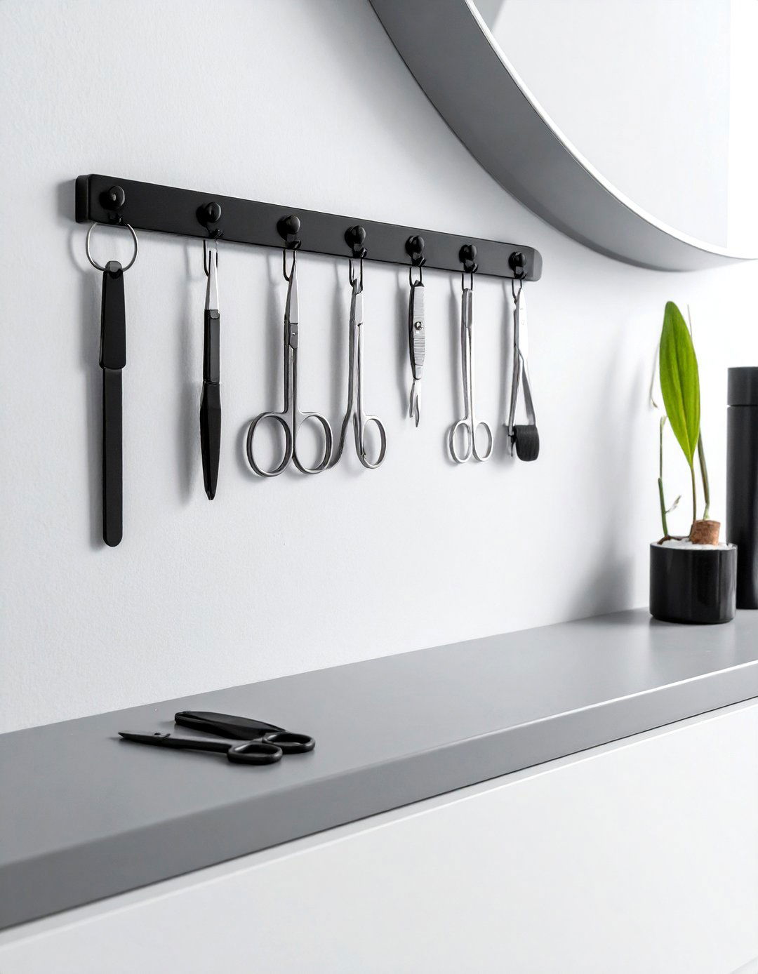 Magnetic Tool Strip - 30 under sink bathroom storage ideas