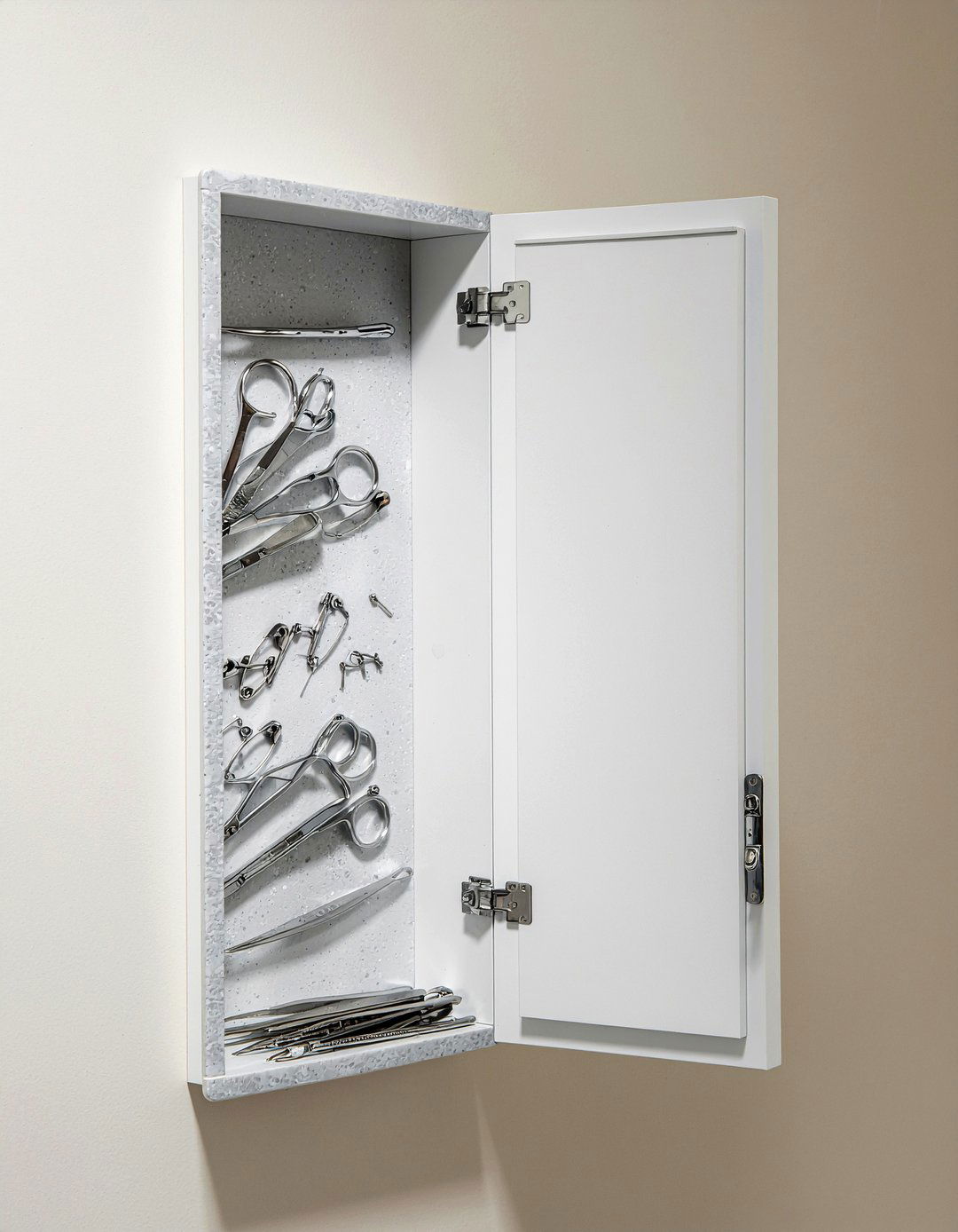 Magnetic medicine cabinet - 30 bathroom clutter-free ideas