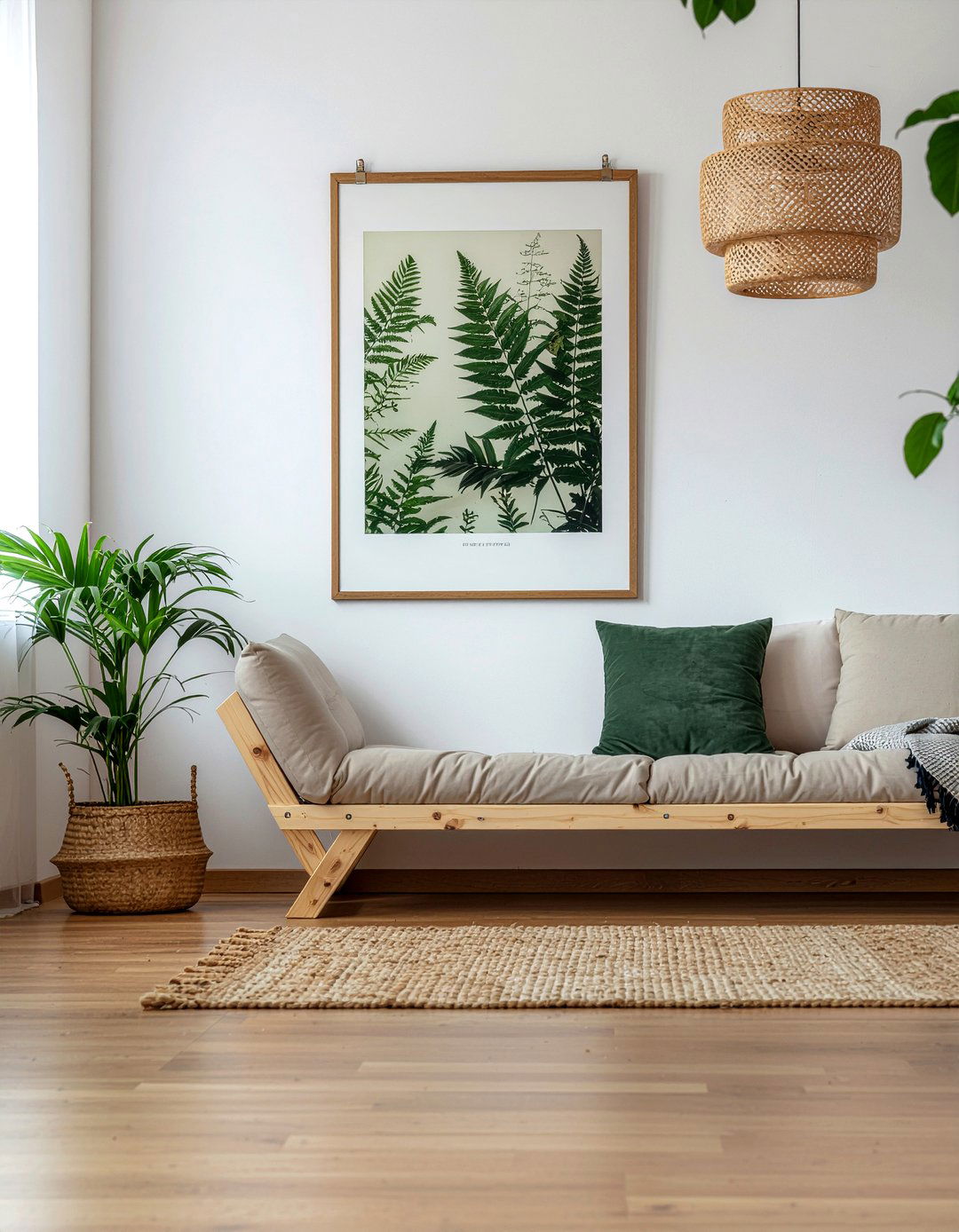 Magnetic poster hanger - 30 temporary living room ideas