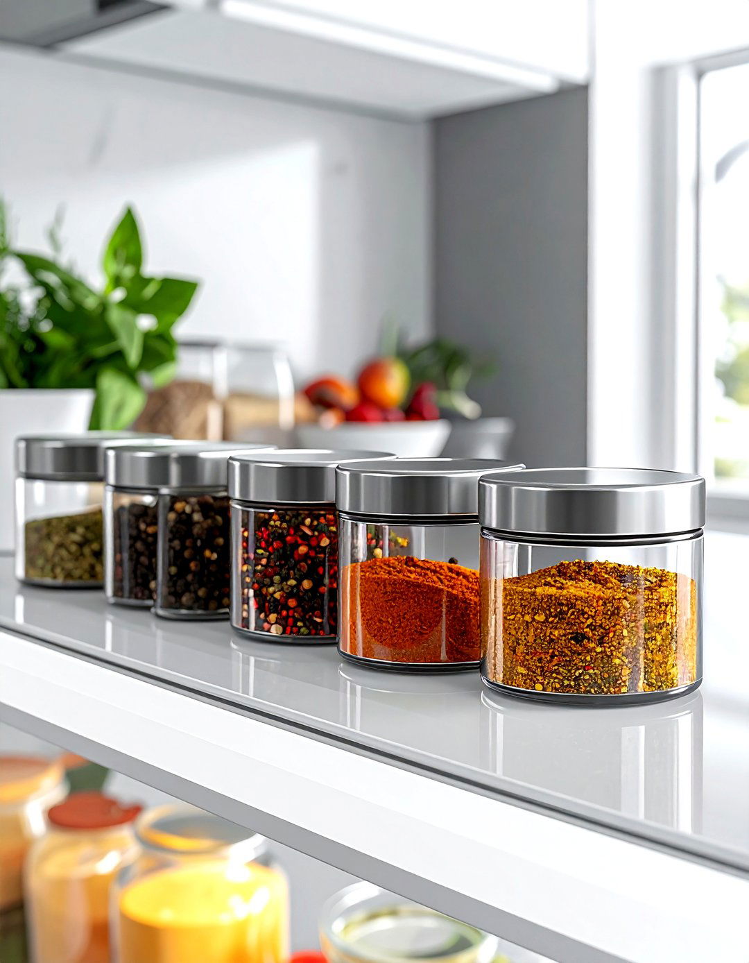 Magnetic spice tin - 30 kitchen storage hacks
