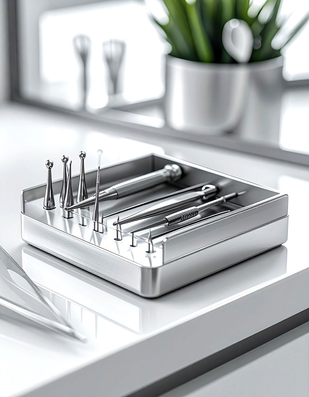 Magnetic tool strip - 30 bathroom vertical storage ideas