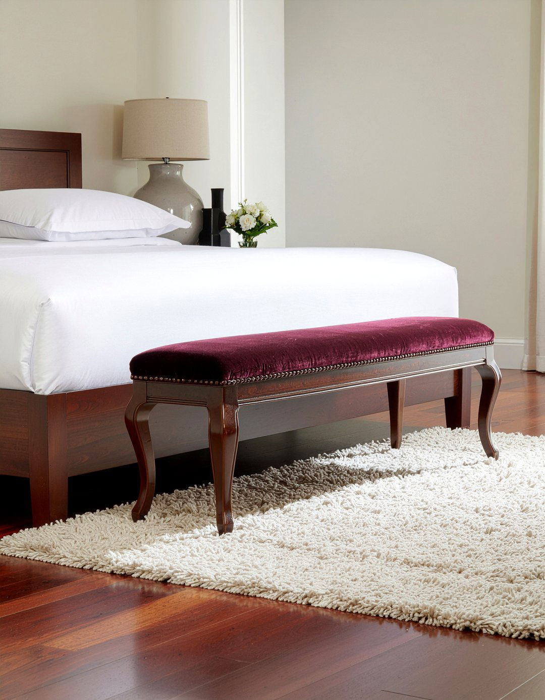 Mahogany Bench For Bed Foot - 30 bedroom mahogany furniture ideas