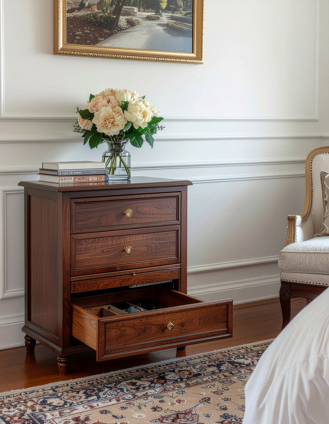 Mahogany Secretary Desk - 30 bedroom mahogany furniture ideas