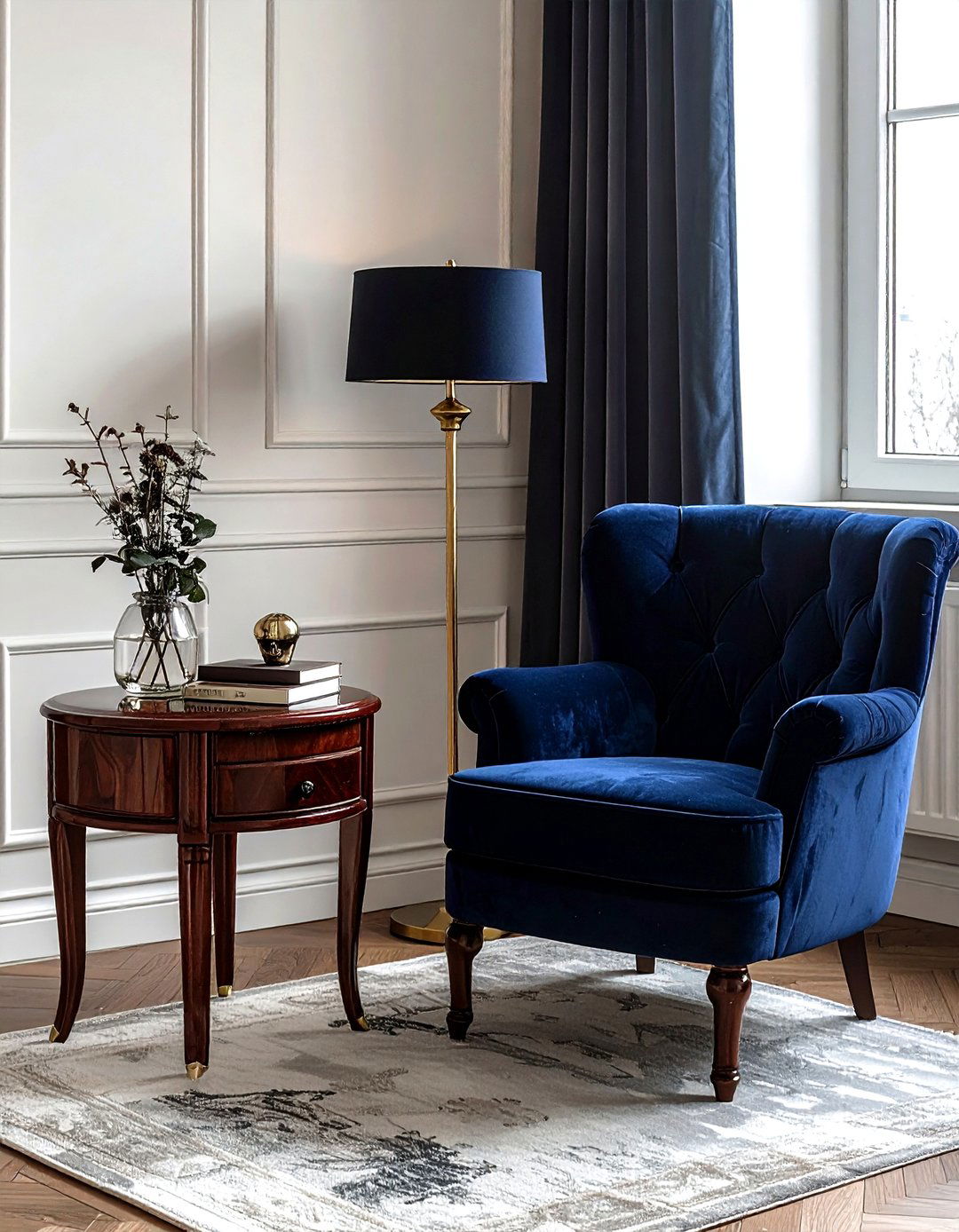 Mahogany Side Table - 30 living room mahogany furniture ideas