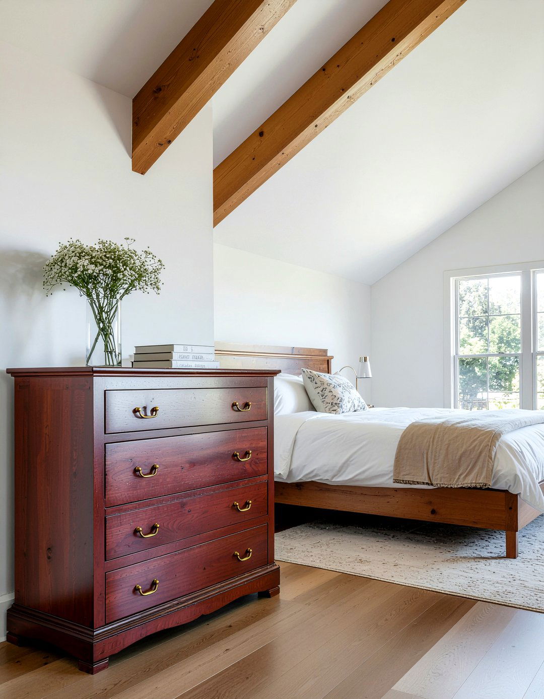 Mahogany Tallboy Chest - 30 bedroom mahogany furniture ideas