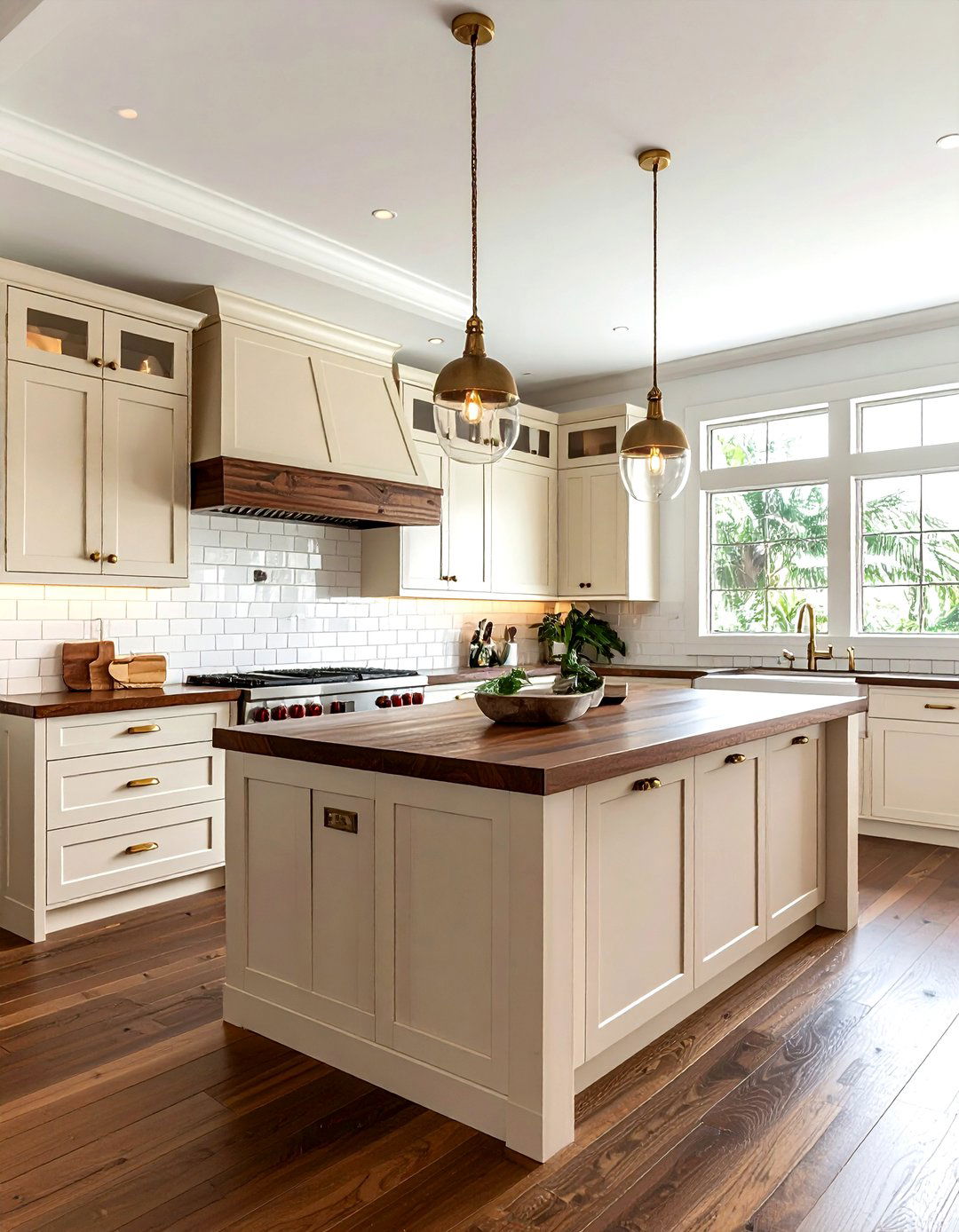 Mahogany Wood Countertops - 30 Caribbean kitchen ideas