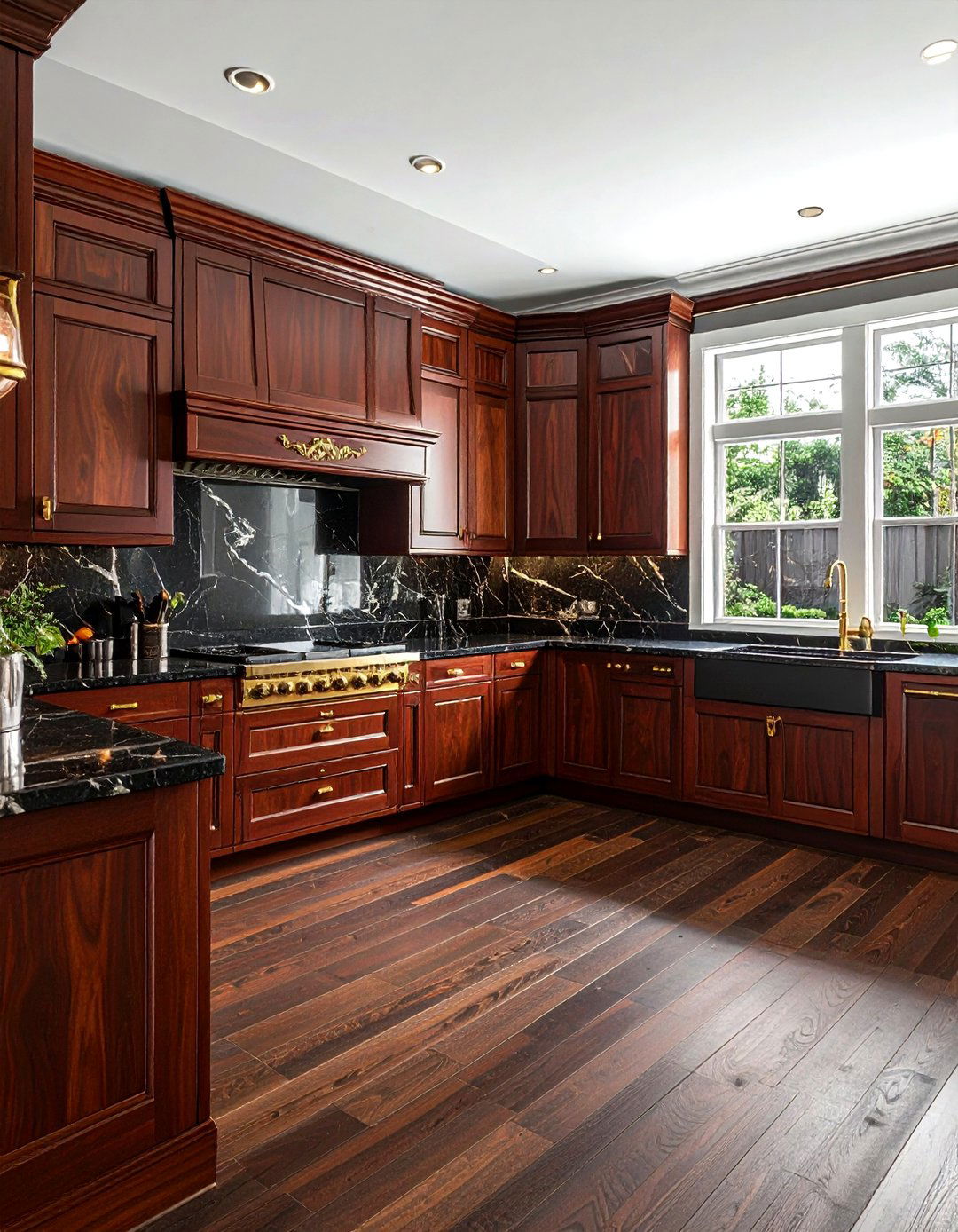 Mahogany Wood Kitchen Cabinets - 30 wood kitchen cabinet ideas
