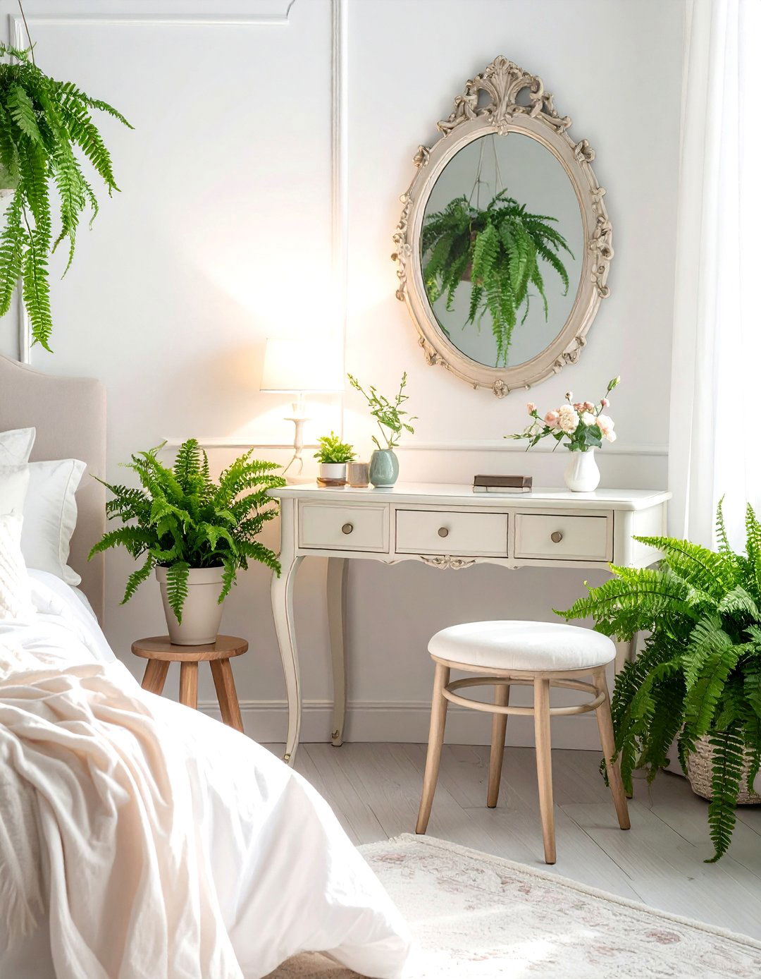 Maidenhair Fern - 30 low light plant ideas