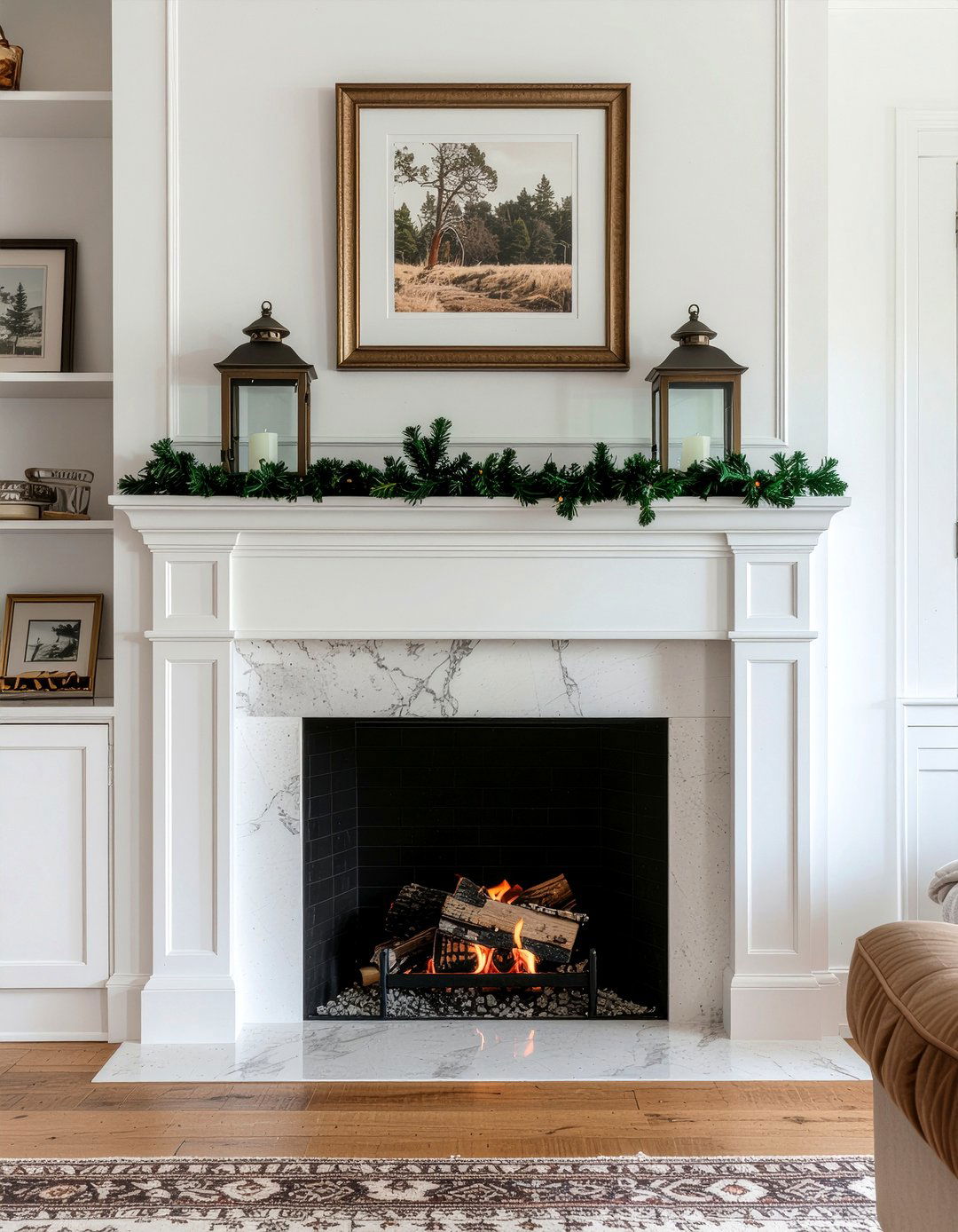 Mantel Display Lantern - 30 lantern decor ideas