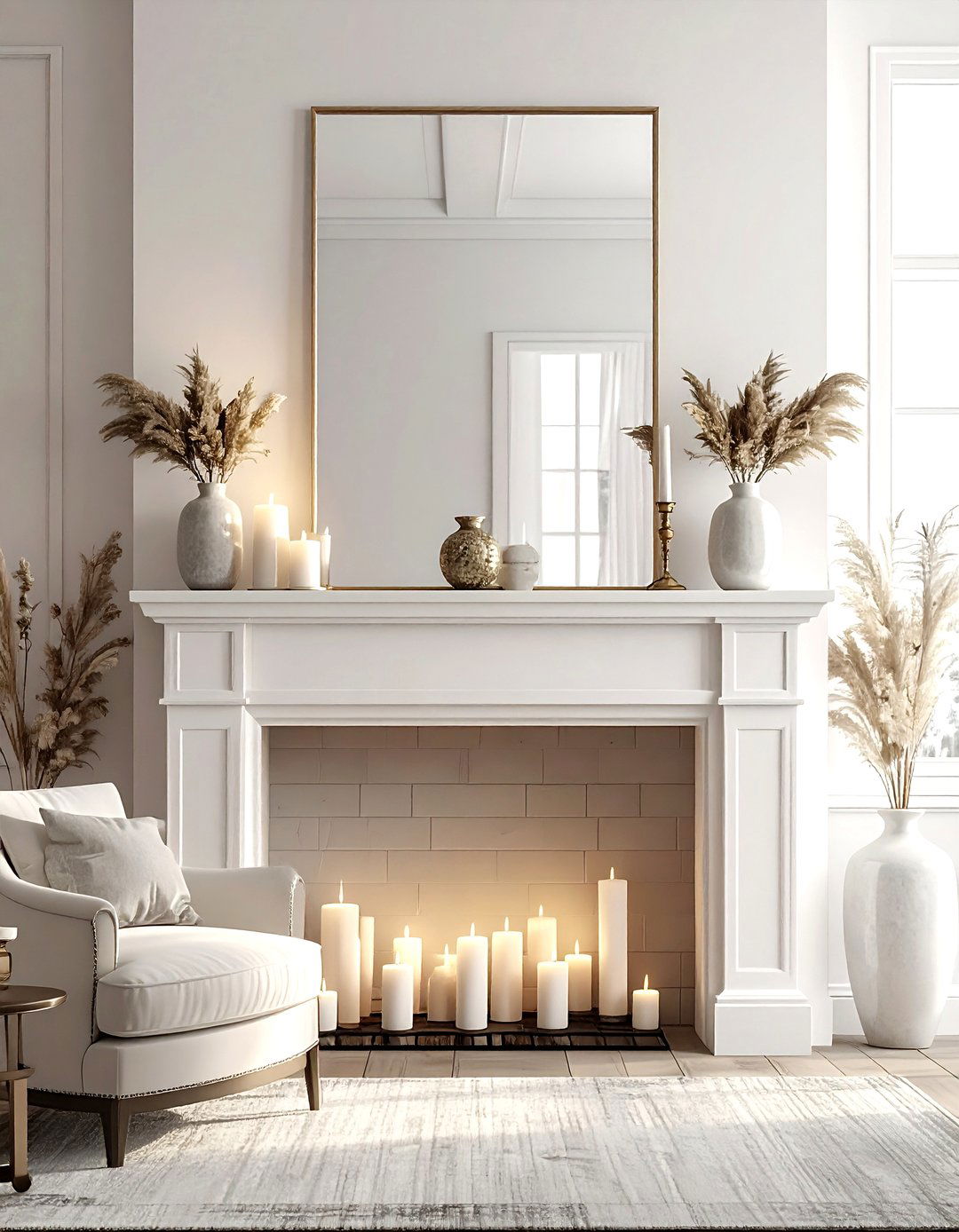 Mantel Shelf - 30 shelf styling ideas