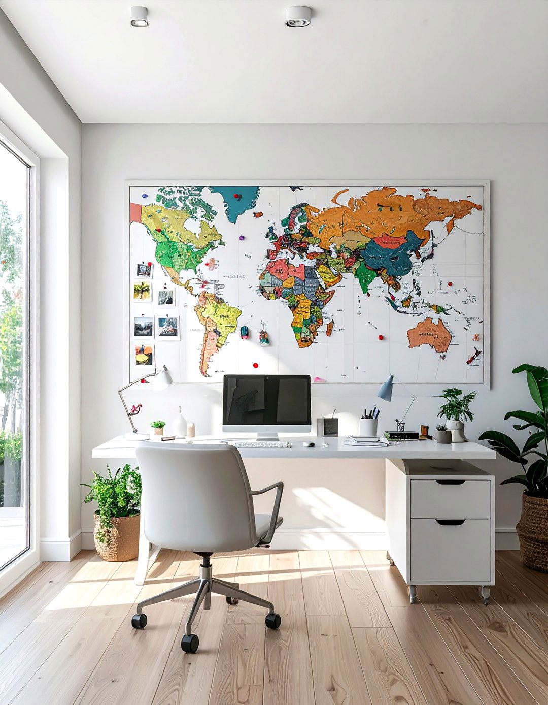 Map Pin Board - 30 souvenir display ideas