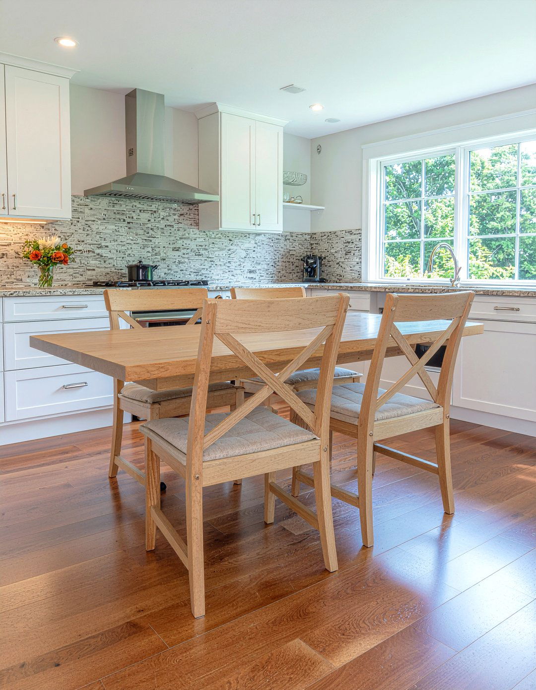 Maple Wood Dining Chair - 30 cross back dining chair ideas