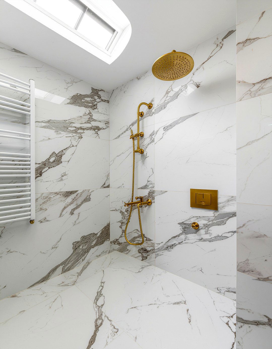 Marble And Brass Bathroom - 30 marble bathroom ideas