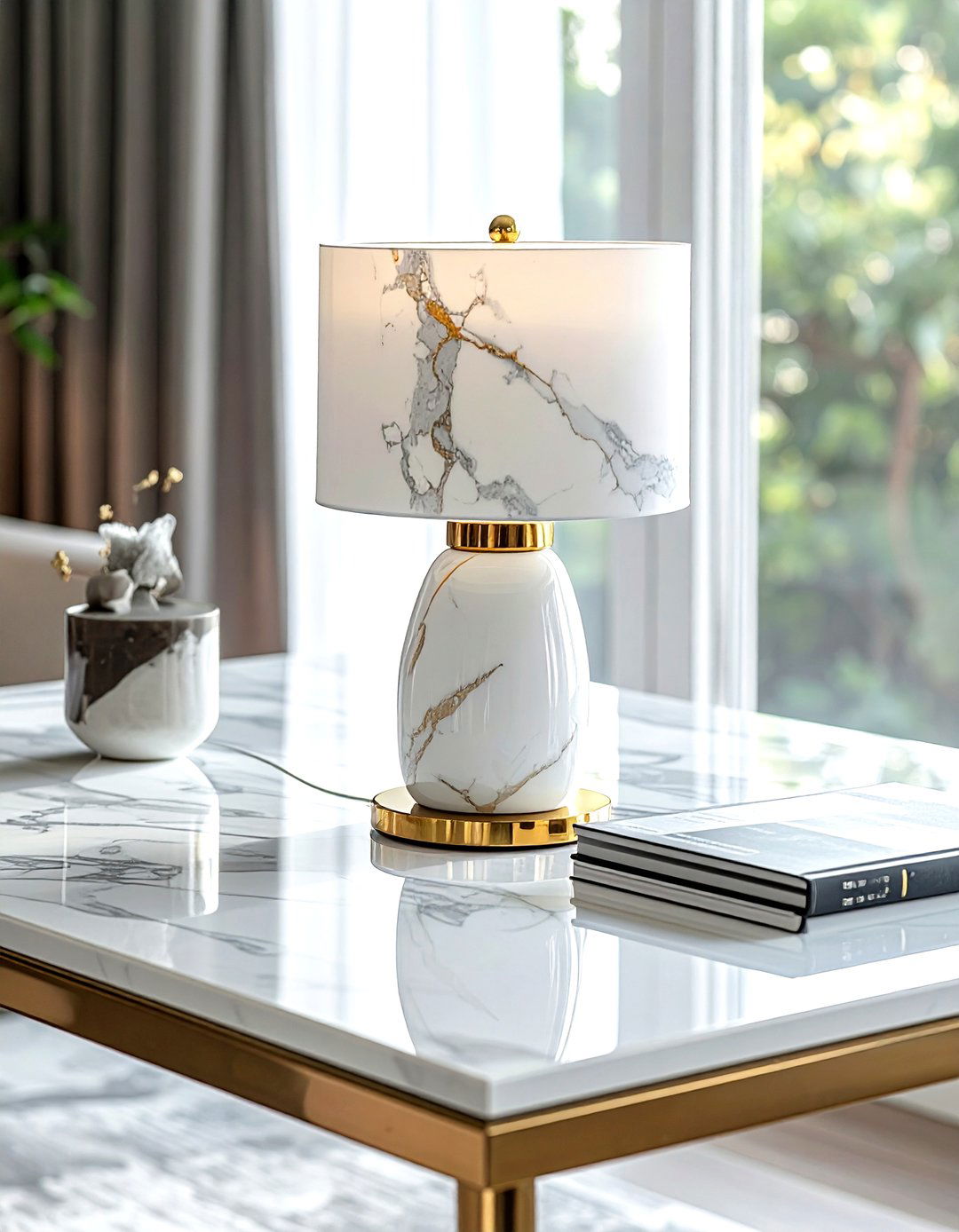 Marble Base Desk Lamp - 30 desk lamp ideas