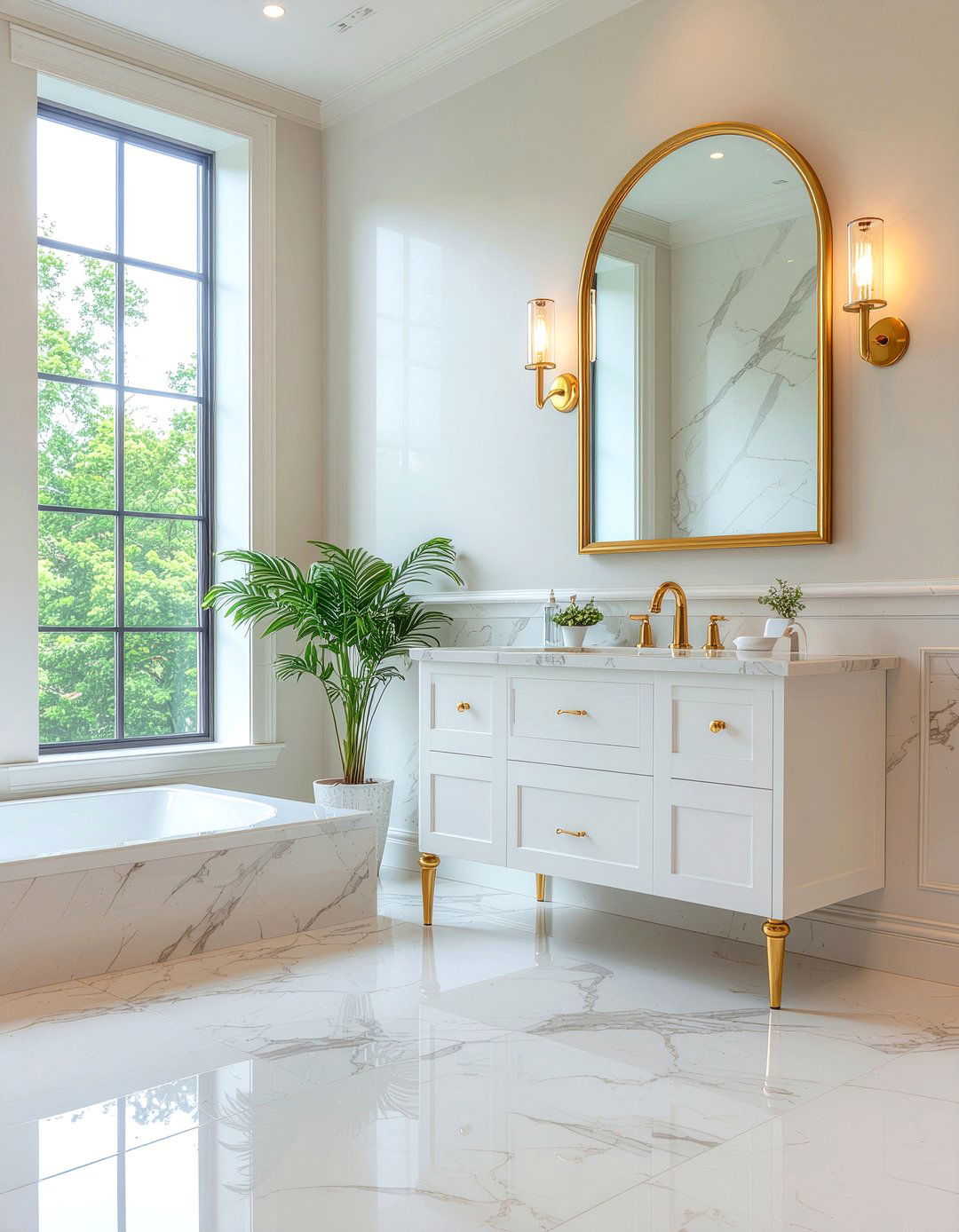 Marble Bathroom - 30 bathroom inspo ideas