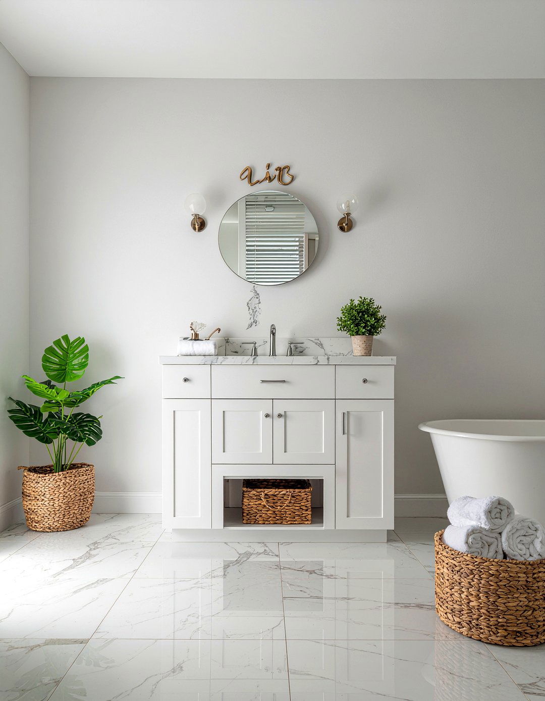 Marble Bathroom For Girls - 30 girls bathroom ideas