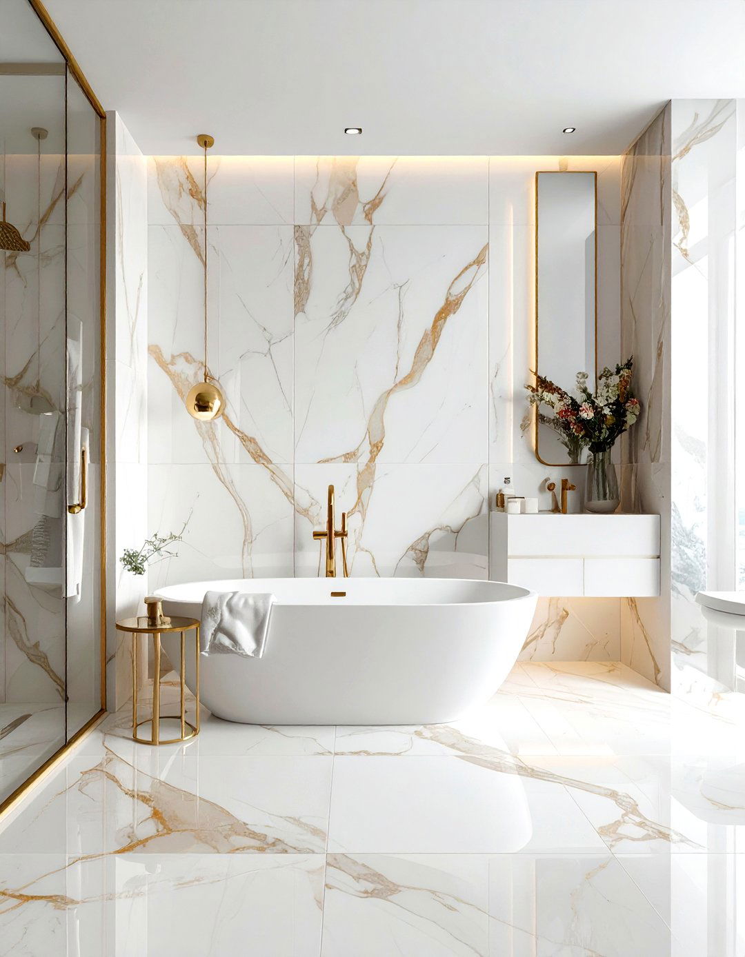 Marble Bathroom Tile - 30 top bathroom ideas