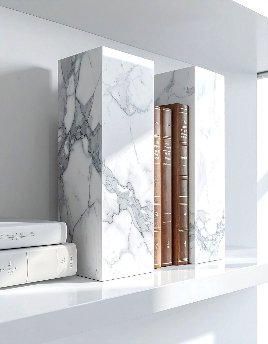 Marble Bookends - 30 TJ Maxx decor ideas